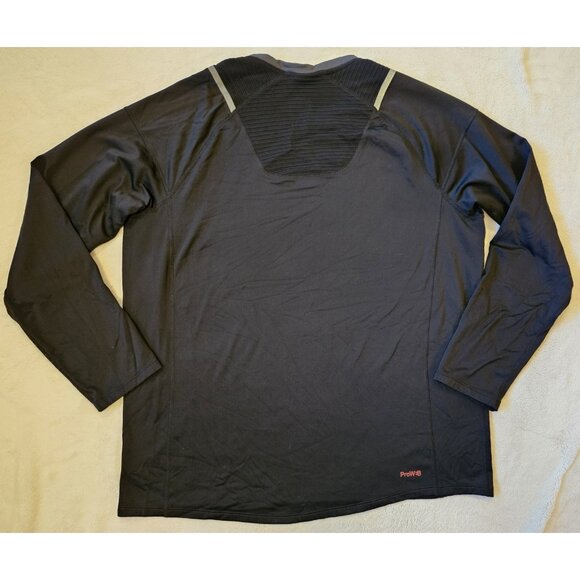 SPYDER ACTIVE Thermal Pullover Long Sleeve SIZE XL Black ProWeb Base Layer - Picture 7 of 11